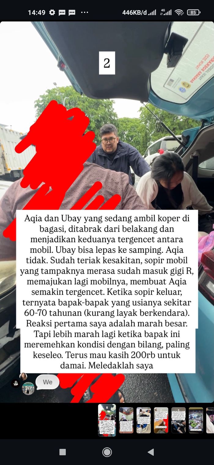 Fiersa Besari membeberkan kejadian yang menimpa sang istri, Siti Aqia