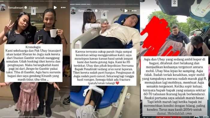 Kronologi istri Fiersa Besari ditabrak mobil hingga kaki tergencet, sang musisi emosi dengan sikap penabrak sang istri!