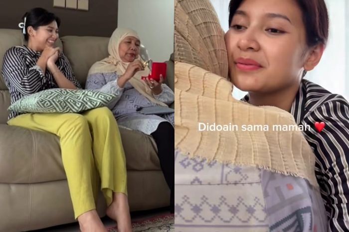 Kedekatan Indah Permatasari dan ibu mertua jadi sorotan.