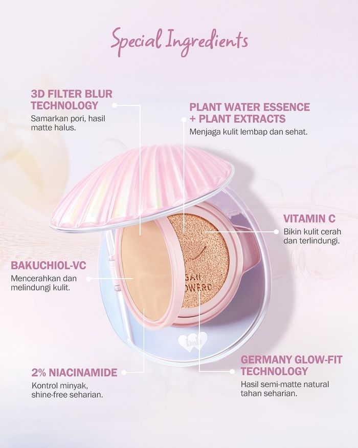 Produk base makeup dari barenbliss.