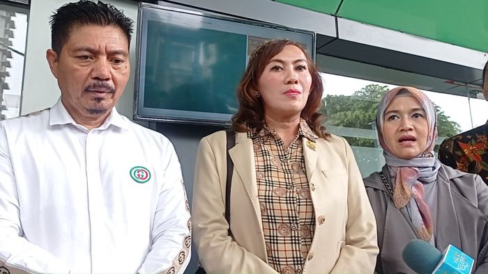 Pihak penggugat Adly Fairuz,  Farly Lumopa ditemui di Pengadilan Negeri Jakarta Selatan, Kamis (15/1/2026).