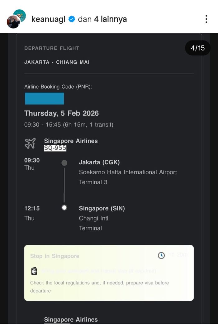 Keanu Agl berencana liburan bersama Lula Lahfah pada awal Februari mendatang.