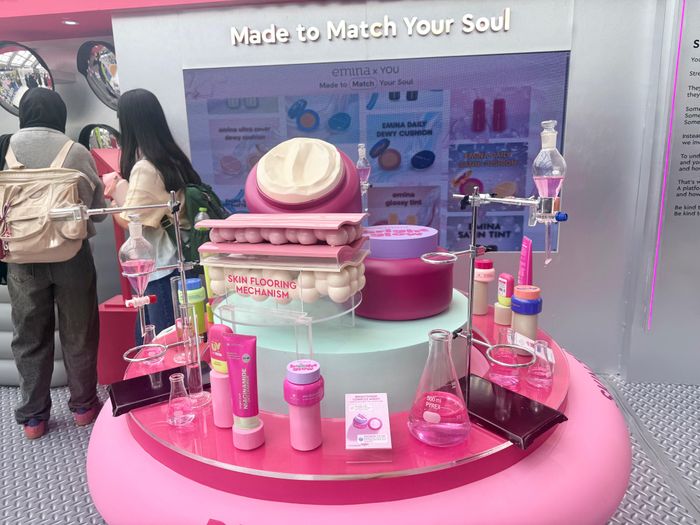 Salah satu booth dalam Beauty Science Tech 2026.