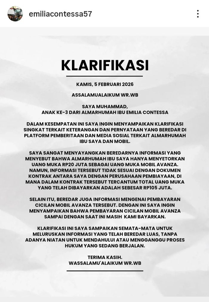 Adik Denada bongkar fakta soal kisruh kredit mobil Toyota dengan pihak Ressa.