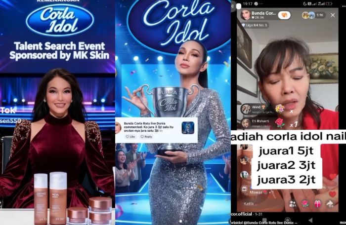 Profil Bunda Corla, selebgram yang viral usai bikin lomba nyanyi 'Corla Idol', ternyata pernah ditransfer uang segepok oleh Nikita Mirzani.