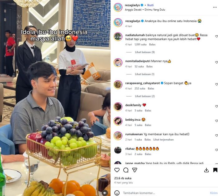 Terkuak nasib Reza Gladys usai laporkan Nikita Mirzani ke polisi, kini beri hadiah umrah gratis pada Ressa Rossano. 