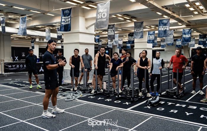 HYROX Training Session bersama atlet dan pelatih profesional