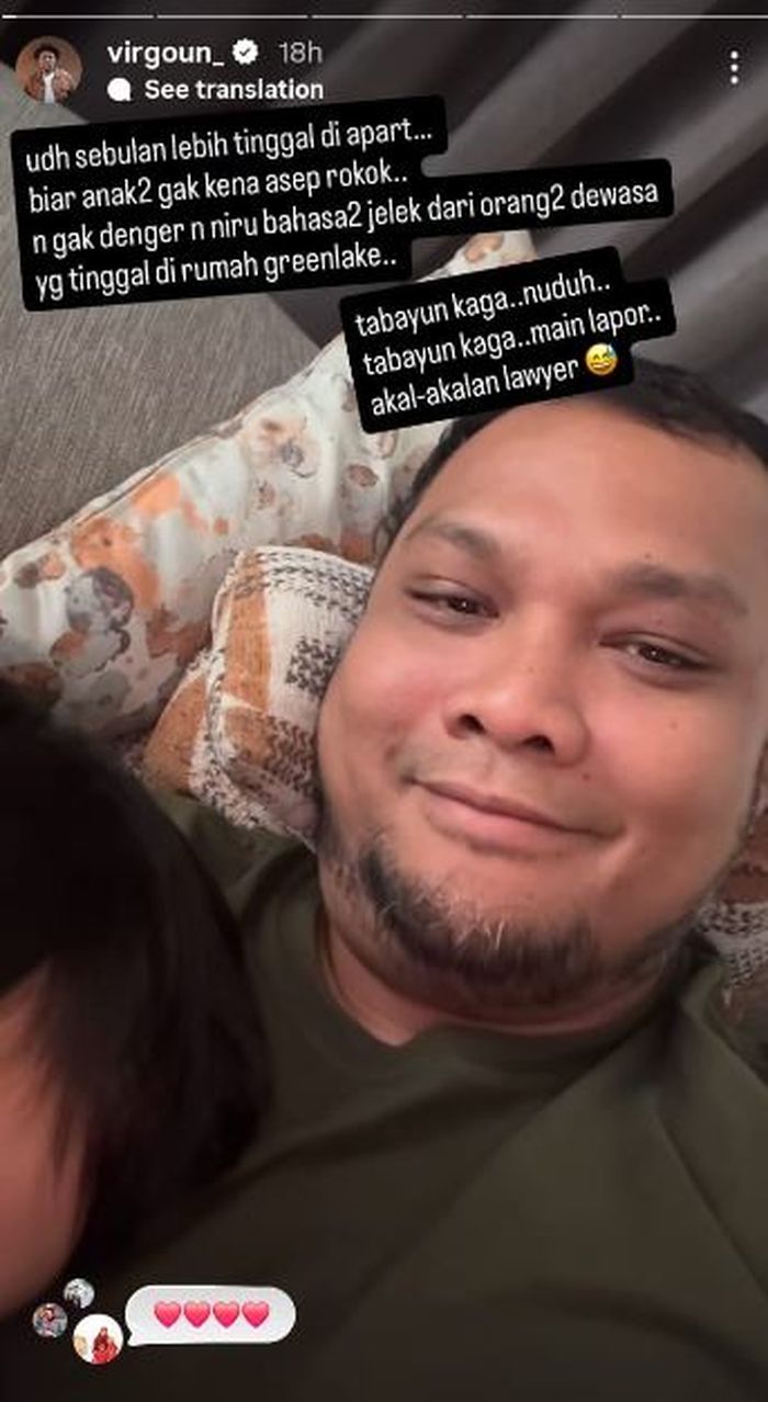 Virgoun sindir balik Inara Rusli