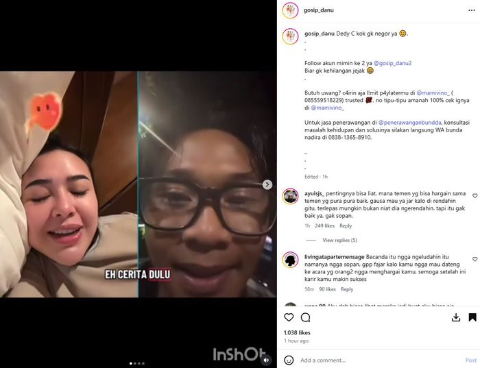 Fajar Sadboy klarifikasi usai diludahi Indra Frimawan di podcast Deddy Corbuzier, ungkap sifat sang komika!