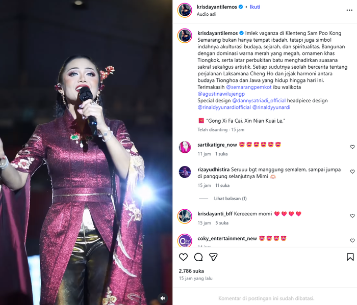 Unggahan Krisdayanti