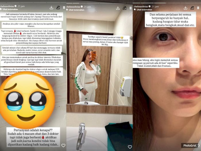 Kronologi Chelsea Olivia jalani 4 operasi di Malaysia, berawal dari hadi 2 bulan hingga perut membesar bak hamil.