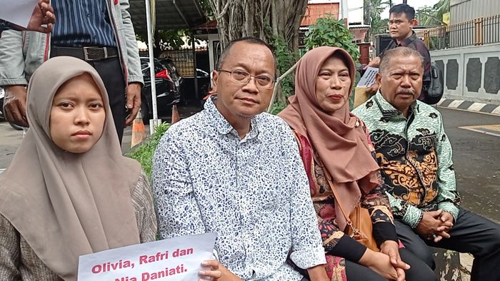 Kuasa hukum korban Olivia Nathania alias Oi ditemui di Pengadilan Negeri Jakarta Selatan, Rabu (4/3/2026).