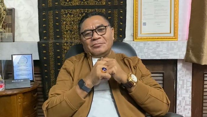 Nyoman kuasa hukum Nia Daniaty saat ditemui di kawasan Menteng, Jakarta Pusat, Jumat (13/3/2026).