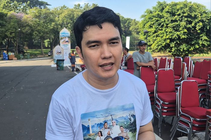 Aldi Taher saat ditemui di kawasan Cipayung, Jakarta Timur, Kamis (19/3/2026).