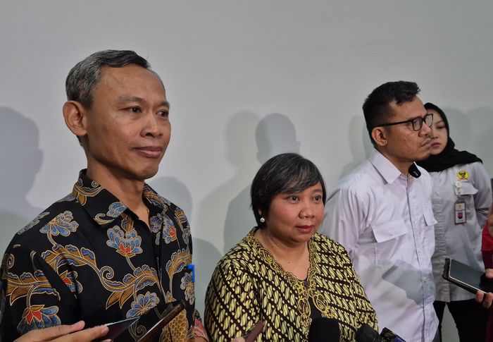 Komnas HAM jenguk Andrie Yunus di RSCM, Jakarta Pusat, Kamis (26/3/2026).
