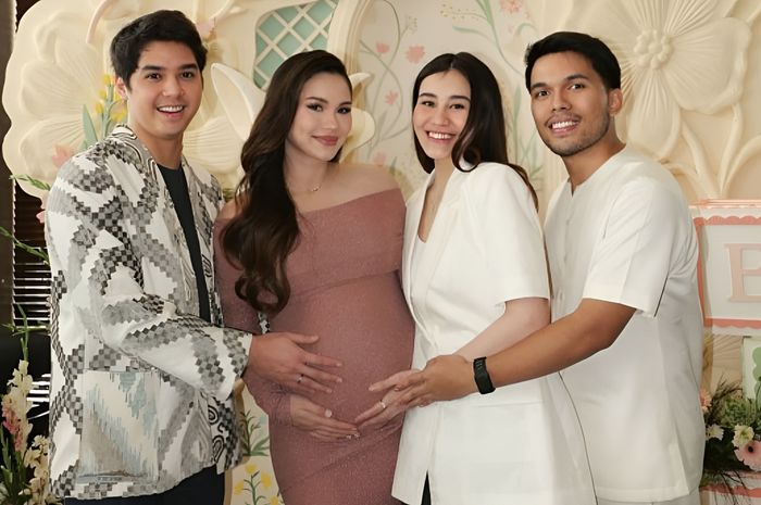 Perayaan ulang tahun ini turut dihadiri oleh para sahabat terdekat Alyssa, termasuk pasangan Aaliyah Massaid dan Thariq Halilintar