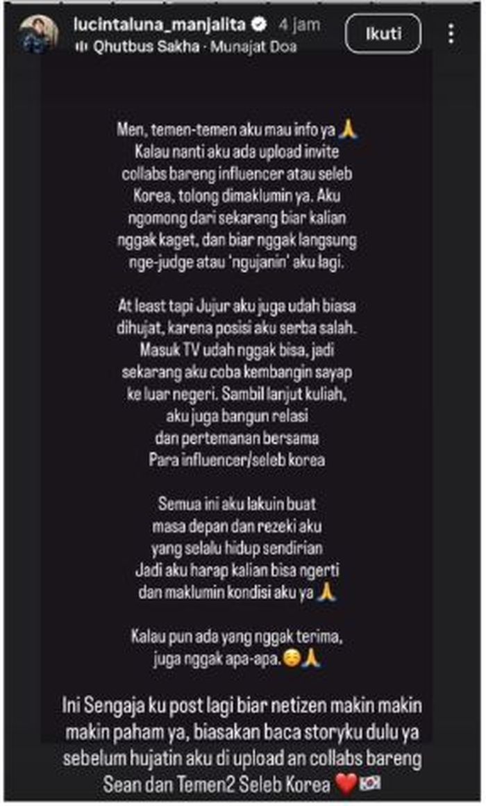 Curhatan Lucinta Luna