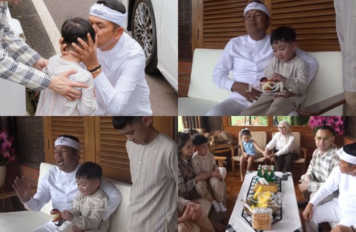 Rayyanza sowan ke rumah Dedi Mulyadi usai Lebaran, tingkah lucu anak Raffi Ahmad ke sang Gubernur jadi sorotan. 