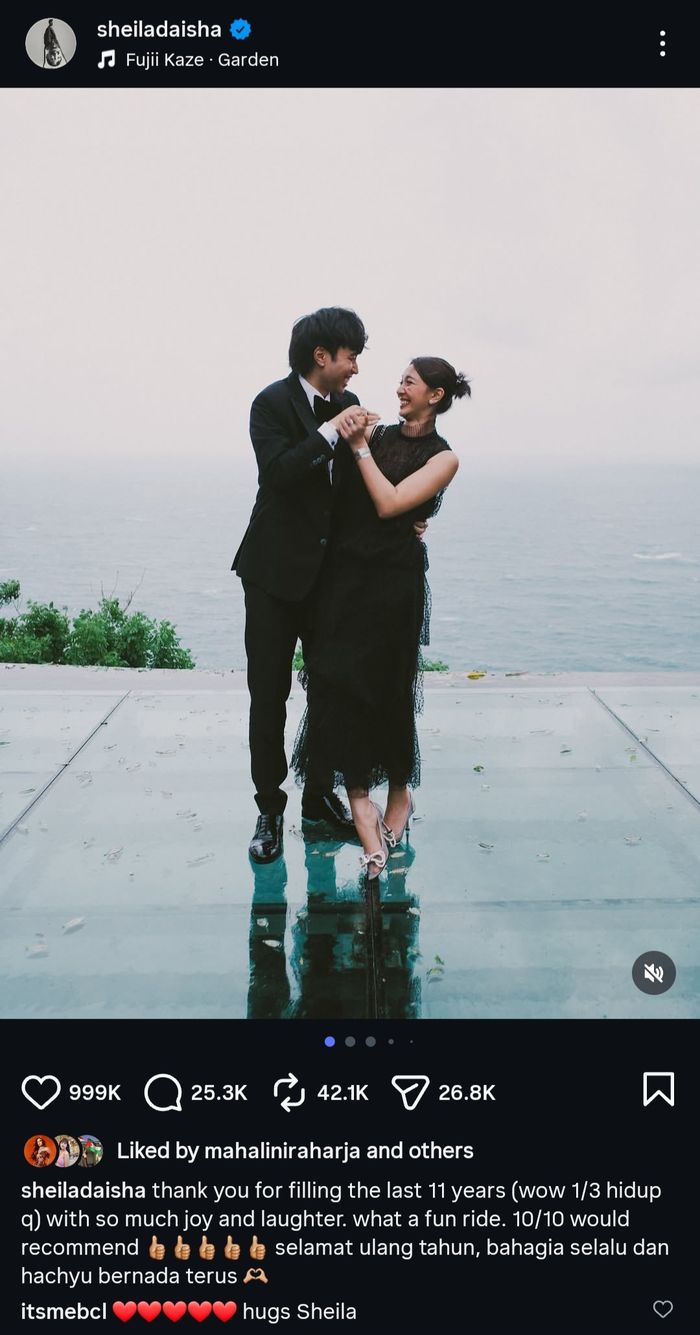 Postingan Sheila Dara 