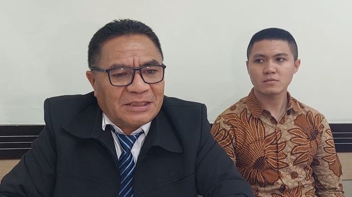 Kuasa hukum Nia Daniaty, Nyoman Rae di Pengadilan Negeri Jakarta Selatan, Rabu (1/4/2026). 