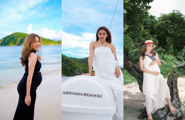 Lindi Fitriana umumkan kehamilan hingga pamer perut buncit usai sebulan menikah dengan Virgoun, netizen kaget!