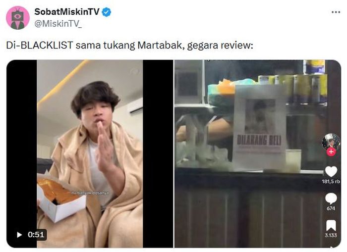 Kronologi Steven Wongso dihujat usai sebut para penjual martabak manis banyak dosa hingga di-blacklist pedagang. 