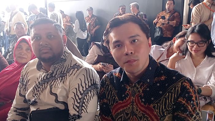 Oky Pratama ditemui di Pengadilan Negeri Jakarta Selatan, Rabu (8/4/2026).