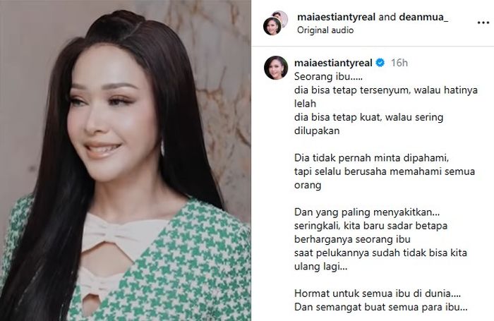 Maia Estianty ungkap isi hatinya