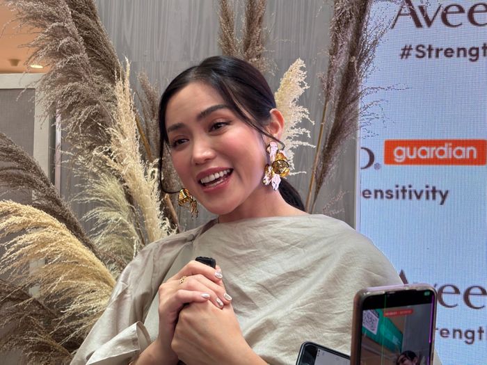 Jessica Iskandar saat ditemui di Grand Indonesia Mall, Jumat (17/4/2026).