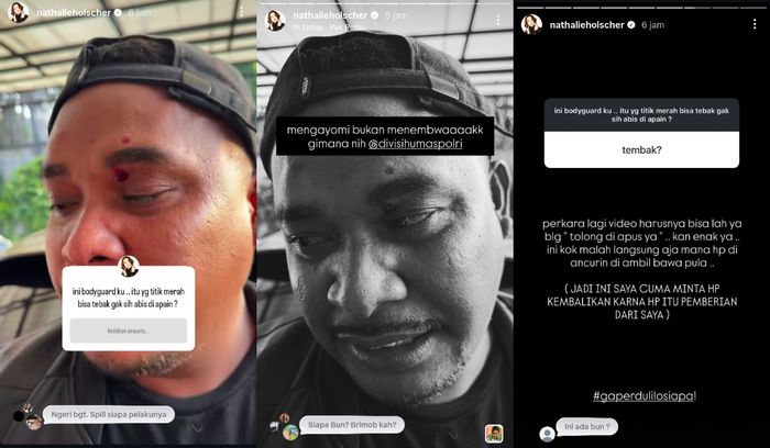 Kronologi bodyguard Nathalie Holscher diduga ditembak oknum polisi, mantan istri Sule ungkap dugaan penyebabnya!