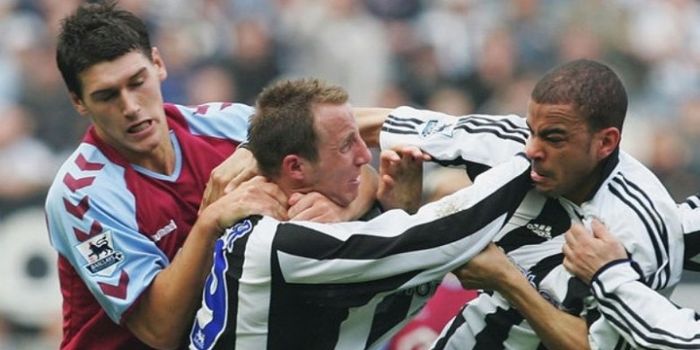 Pelatih Ipswich U-23, Kieron Dyer, saat masih bermain di Newcastle United.