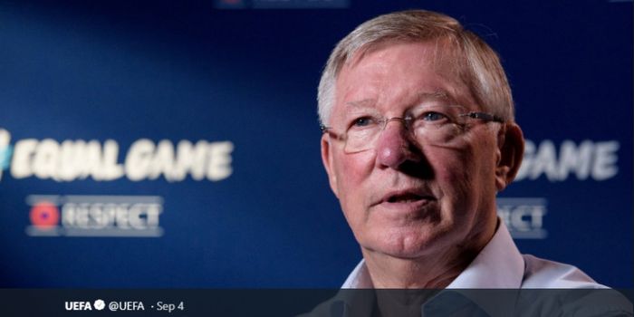 Mantan pelatih Manchester United, Sir Alex Ferguson.