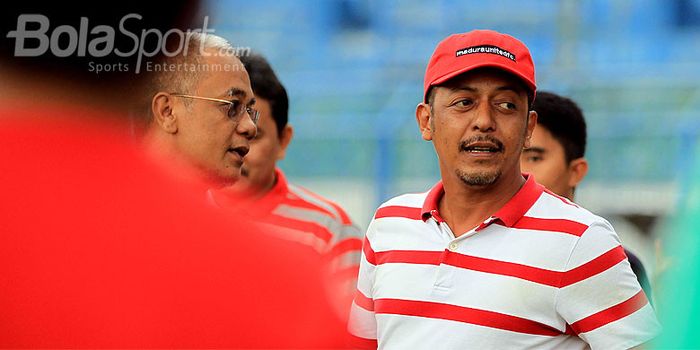 Direktur PT PBMB yang membawahi Madura United, Zia Ul Haq.