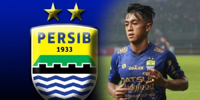   Pemain Persib Bandung, Febri Hariyadi.  