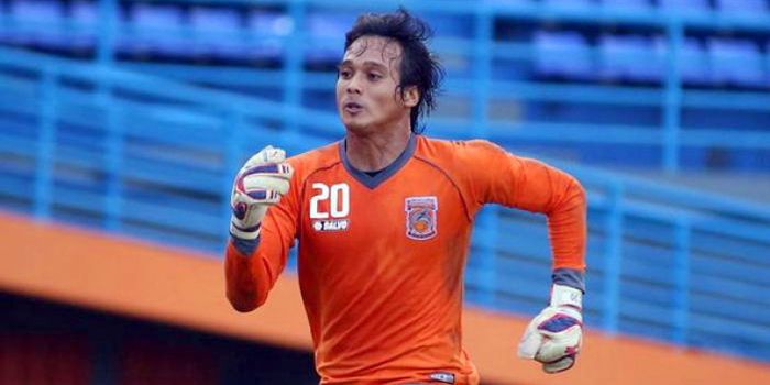 Kiper Borneo FC, Muhammad Ridho Djazulie.