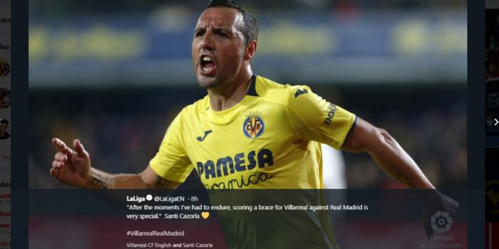 Pemain Villarreal, Santi Cazorla