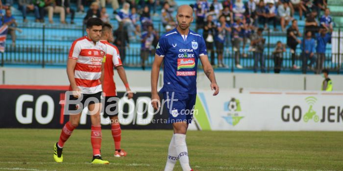  Penyerang asing PSIS Semarang, Bruno Silva.  