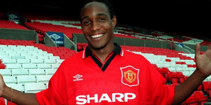 Paul Ince kala berseragam Manchester United