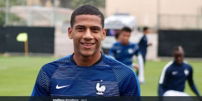 Pemain timnas Junior Prancis, Jean-Clair Todibo, saat memperkuat klub Toulouse.