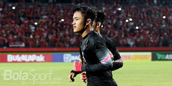 Ernando Ari Sutaryadi, saat merayakan kemenangan timnas U-16 Indonesia di final Piala AFF U-16.