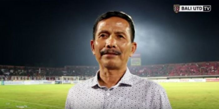 Eks pelatih Persib Bandung, Djadjang Nurdjaman.