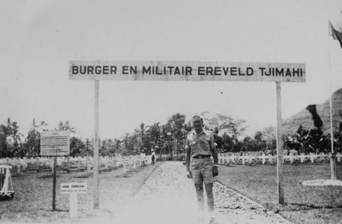 Ereveld Leuwigajah di Cimahi, permakaman bagi warga sipil dan militer yang umumnya tewas di dalam kamp tawanan Jepang.