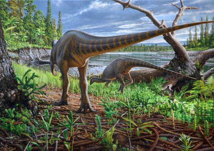 Dinosaurus kecil bisa saja lari ke tempat teduh untuk mendinginkan tubuh mereka
