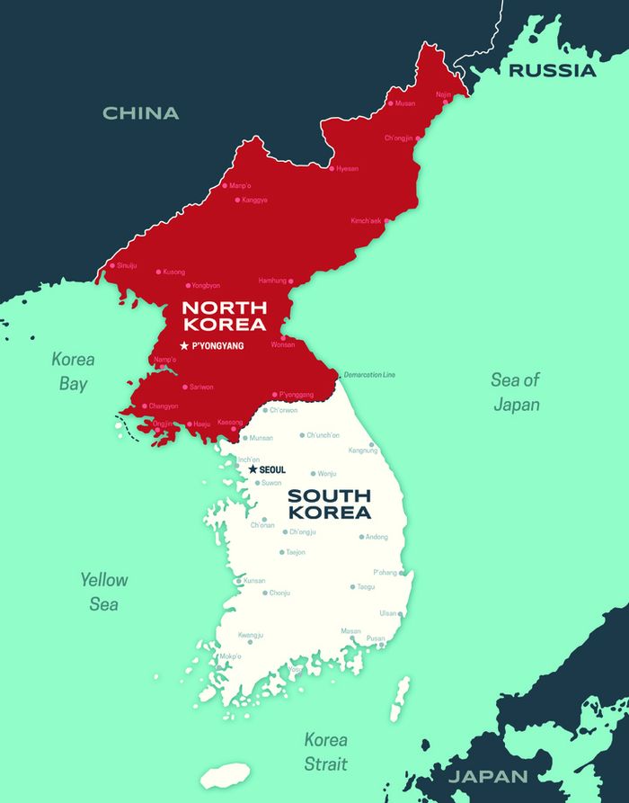 Semenanjung Korea.