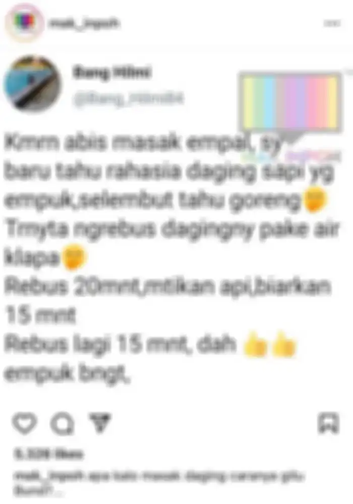 Cara Masak Daging Selembut Tahu