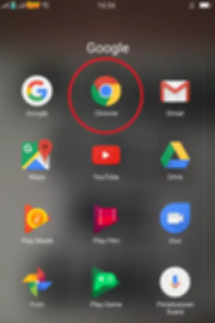 Buka Google Chrome