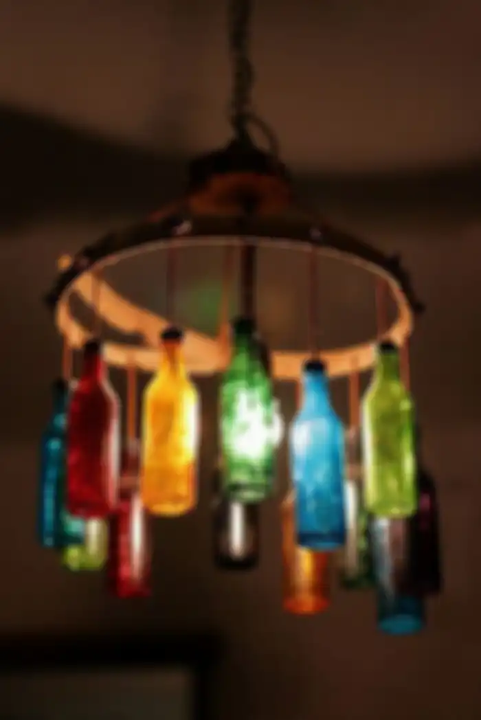 lampion dari botol bekas