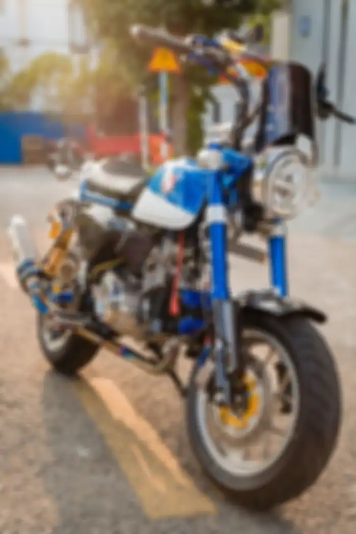 Modifikasi Honda Monkey 125.
