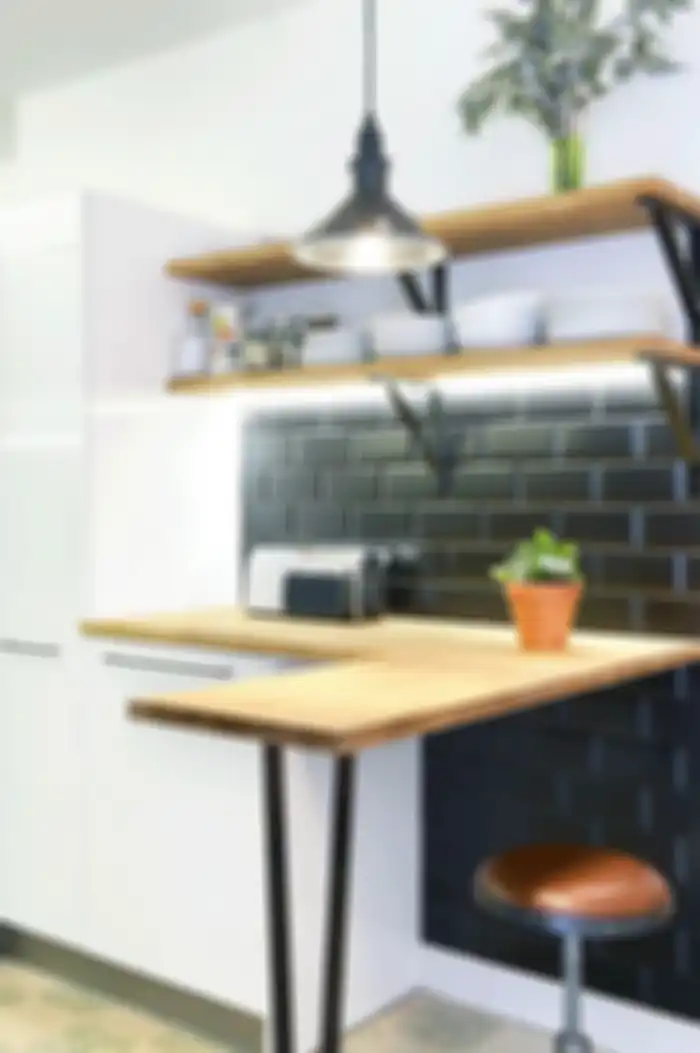 dapur minimalis skandinavia 