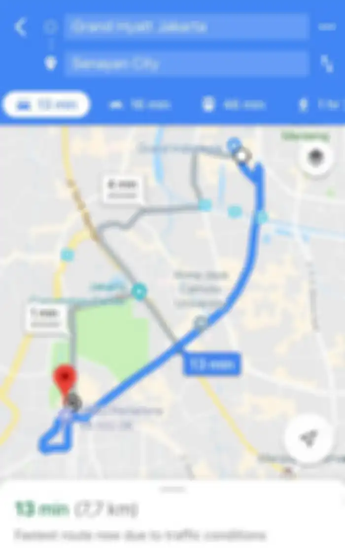 Jarak restoran tempat Luna Maya berada dengan lokasi konferensi pers Syahrini - Reino